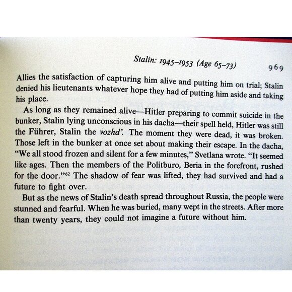 Book - Hitler and Stalin: Parallel Lives by Alan Bullock - Picture 4 of 16